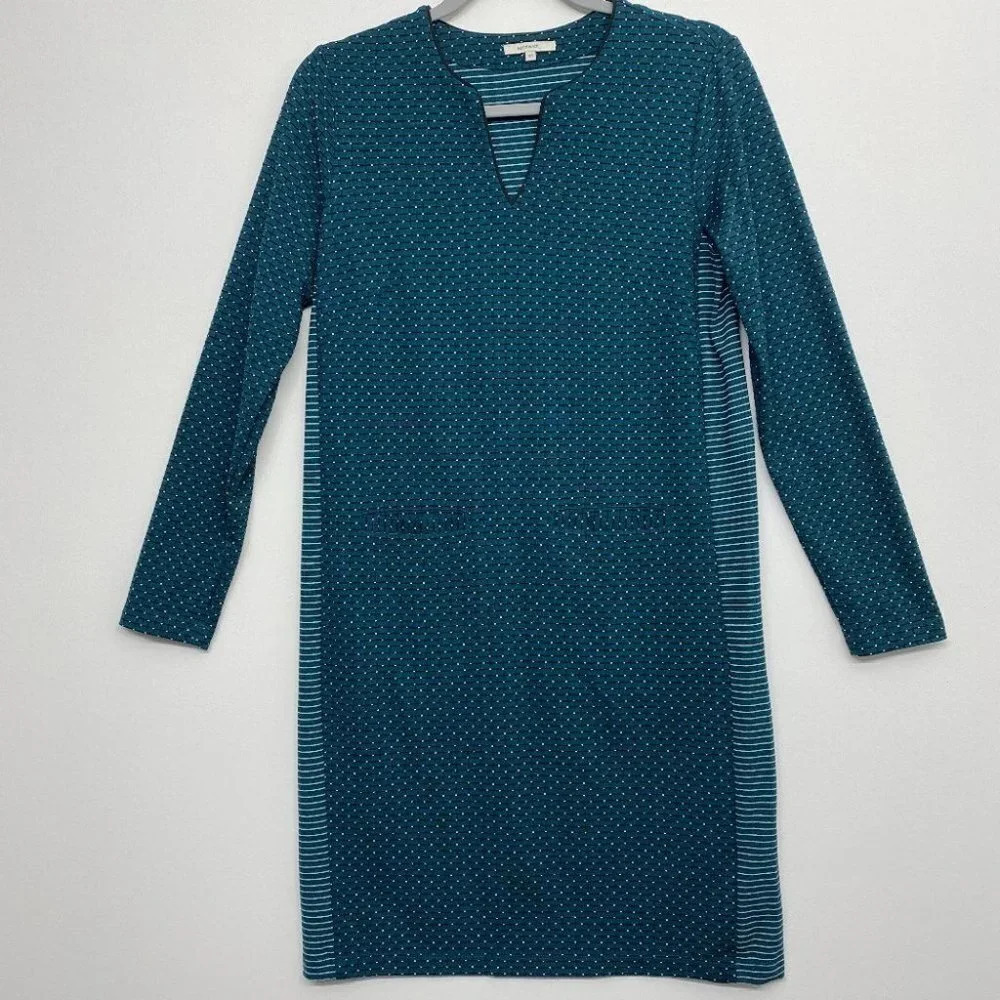 Sandwich Midi Dress Pockets Shift